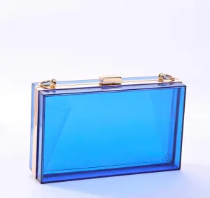 ✨ Glam Acrylic Crossbody Evening Purse – Stylish & Chic