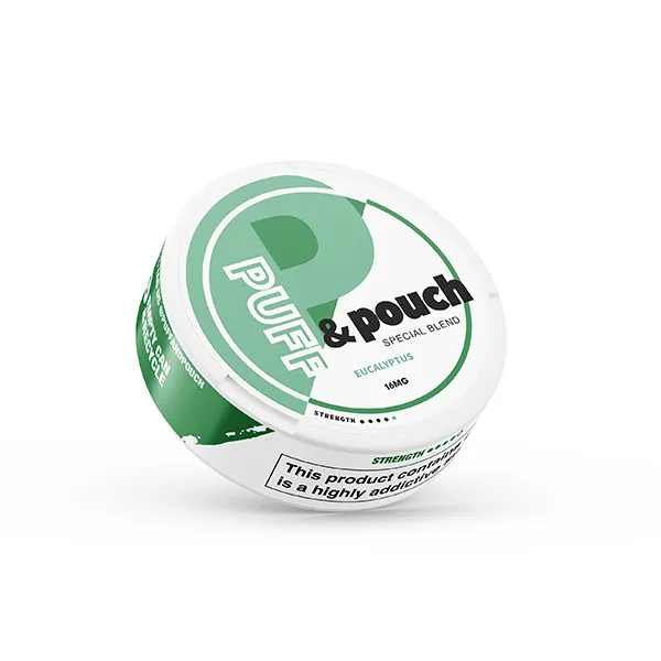 16mg Puff & Amp Pouch Nicotine Pouches - 20 Pouches
