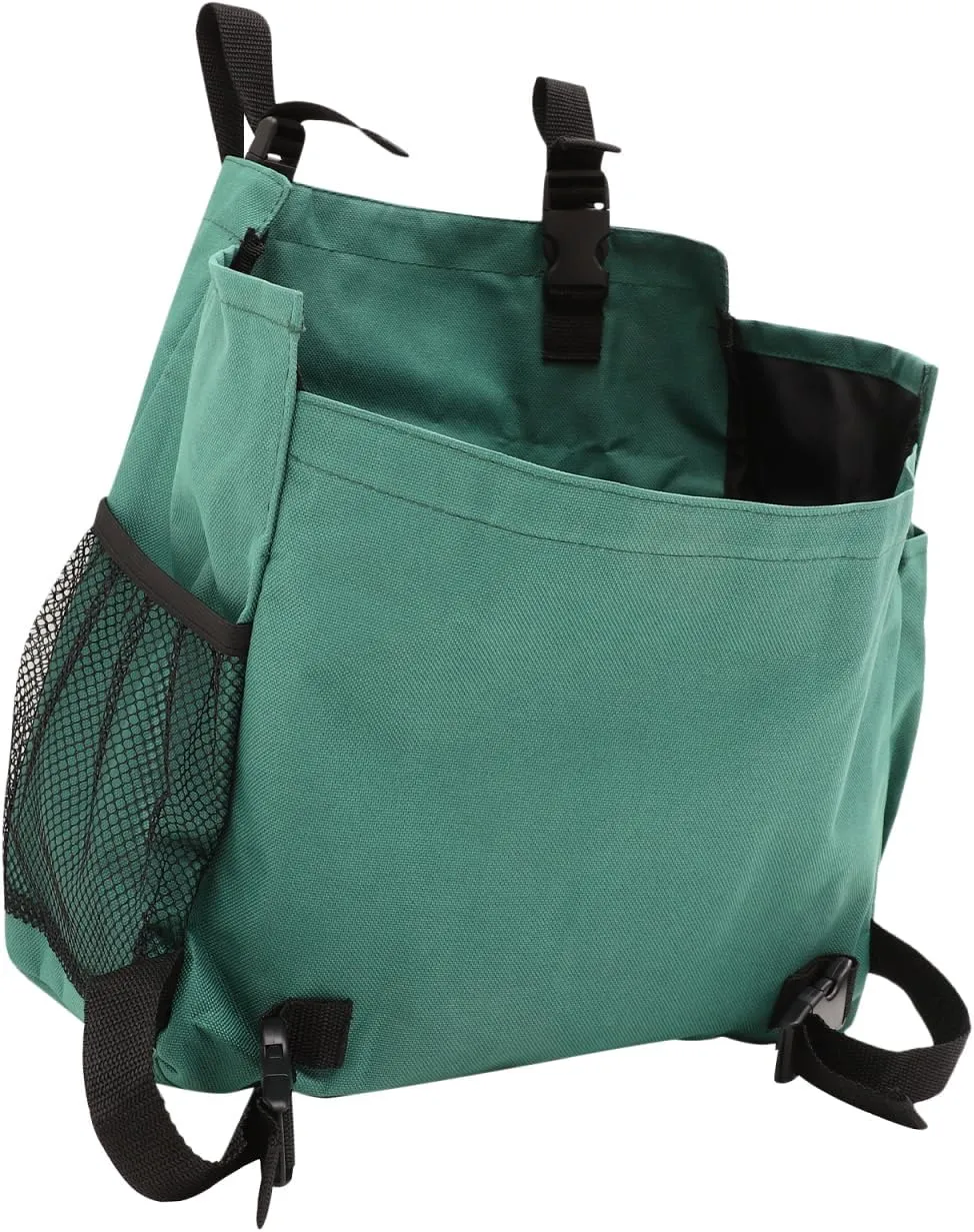 1pc Large Capacity Adjustable Lawn Mower Bag Multi-Functional Oxford Storage Bag for Garden Tools Detachable Mower Sundries Organizer Easy to Install