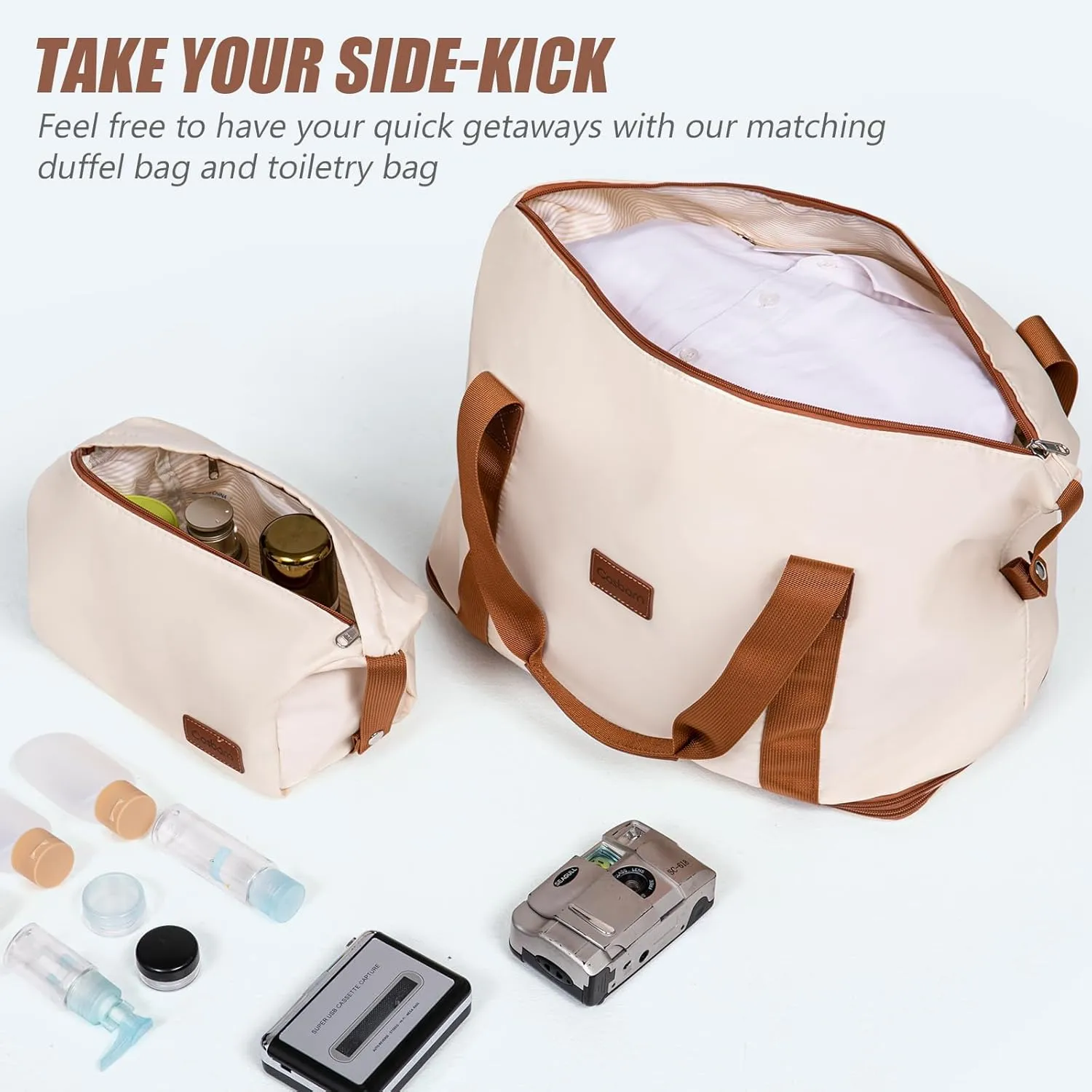 20 Inch Carry On Luggage Set with Wheels, ABS Lightweight Suitcases, Airline Approved, TSA Lock, 3 Piece Set, OliveDrab