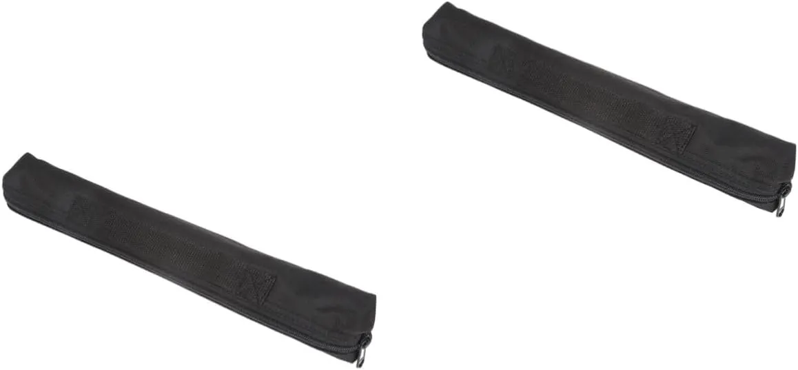 2pcs Black Waterproof Flute Case Recorder Case Bag Only for b Flat Clarinet Water-resistant and Storage Bag for Flute Handbag