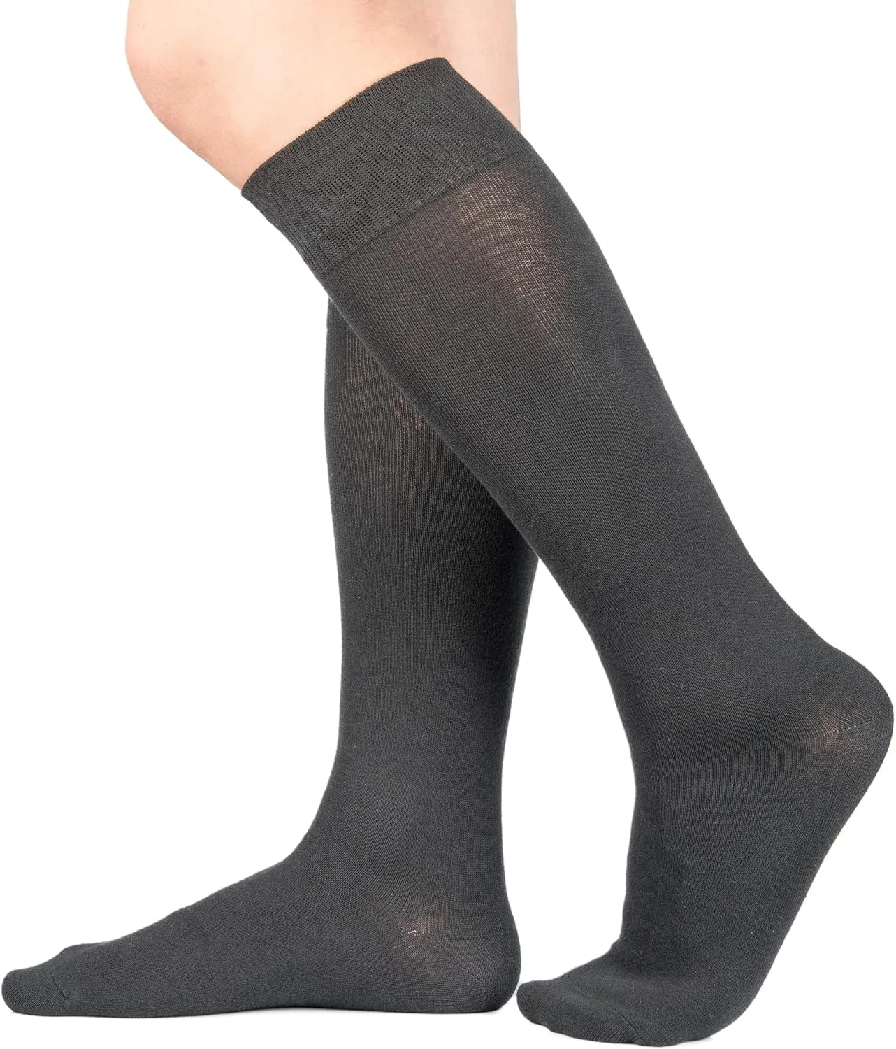 3 Pairs Men's Knee-High Dress Socks