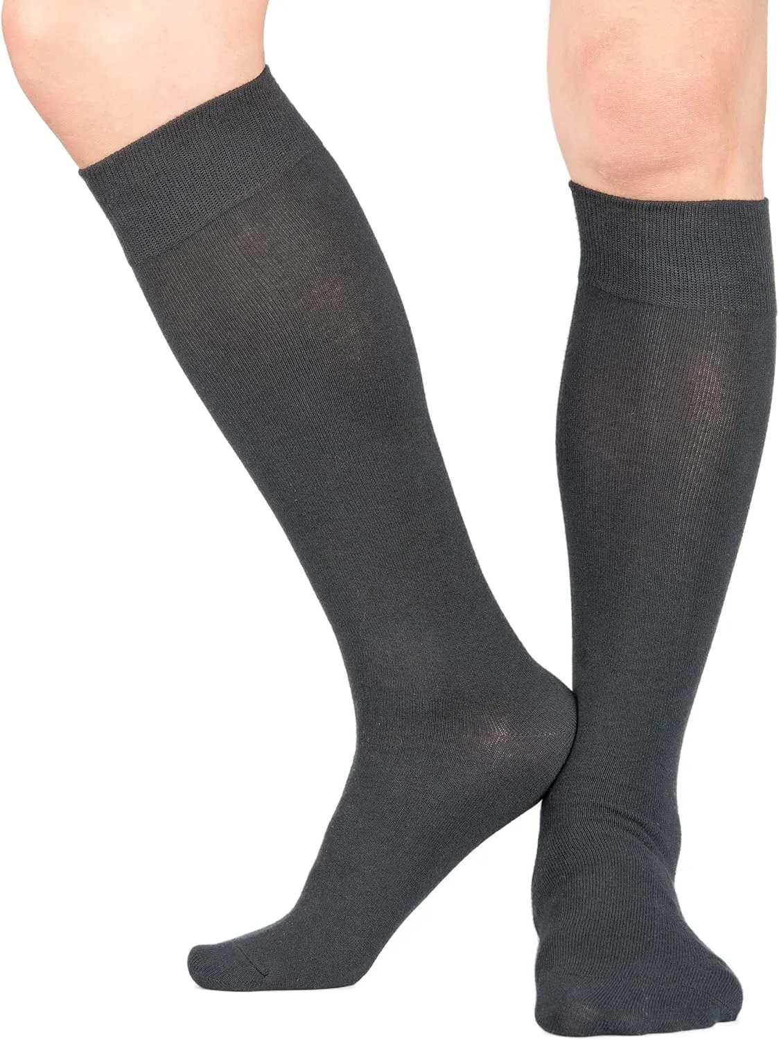 3 Pairs Men's Knee-High Dress Socks