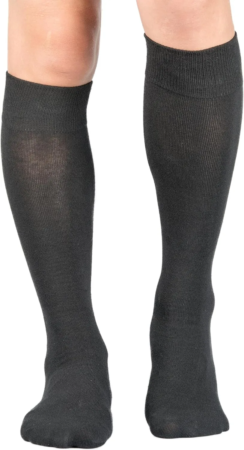 3 Pairs Men's Knee-High Dress Socks