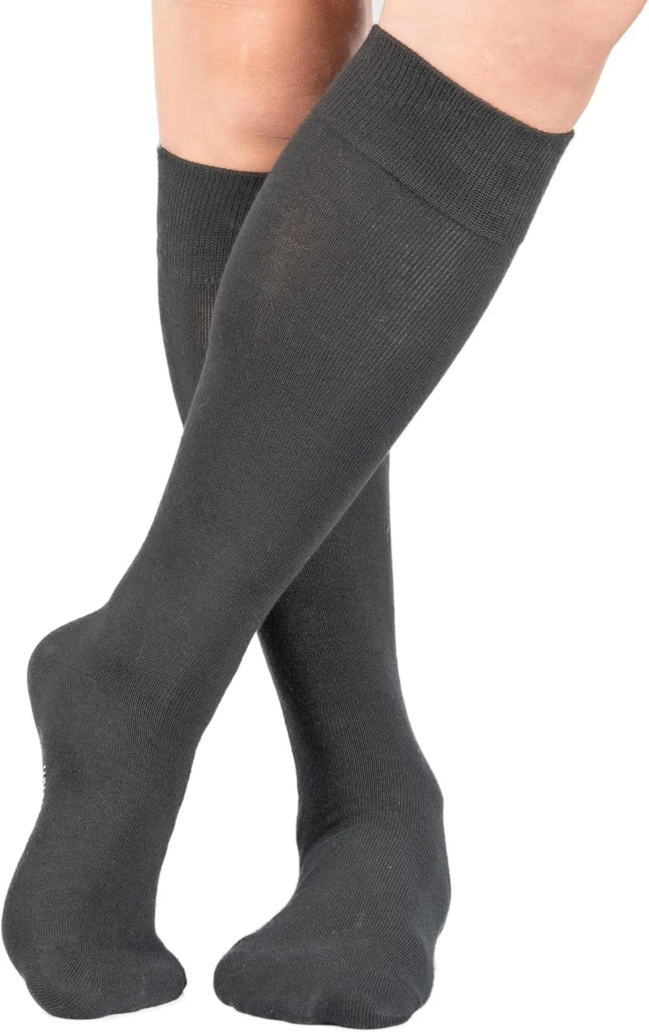 3 Pairs Men's Knee-High Dress Socks