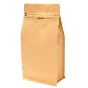 50 PCS Resealable Coffee Bags with Valve (1lb, 16oz) - Kraft Coffee Pouches with One-way Degassing Valve for Coffee Bean…