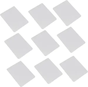 50pcs Transparent Card Sleeves Sturdy Protective Covers for Game Cards Photos Lightweight Compact for Organizing Collectibles