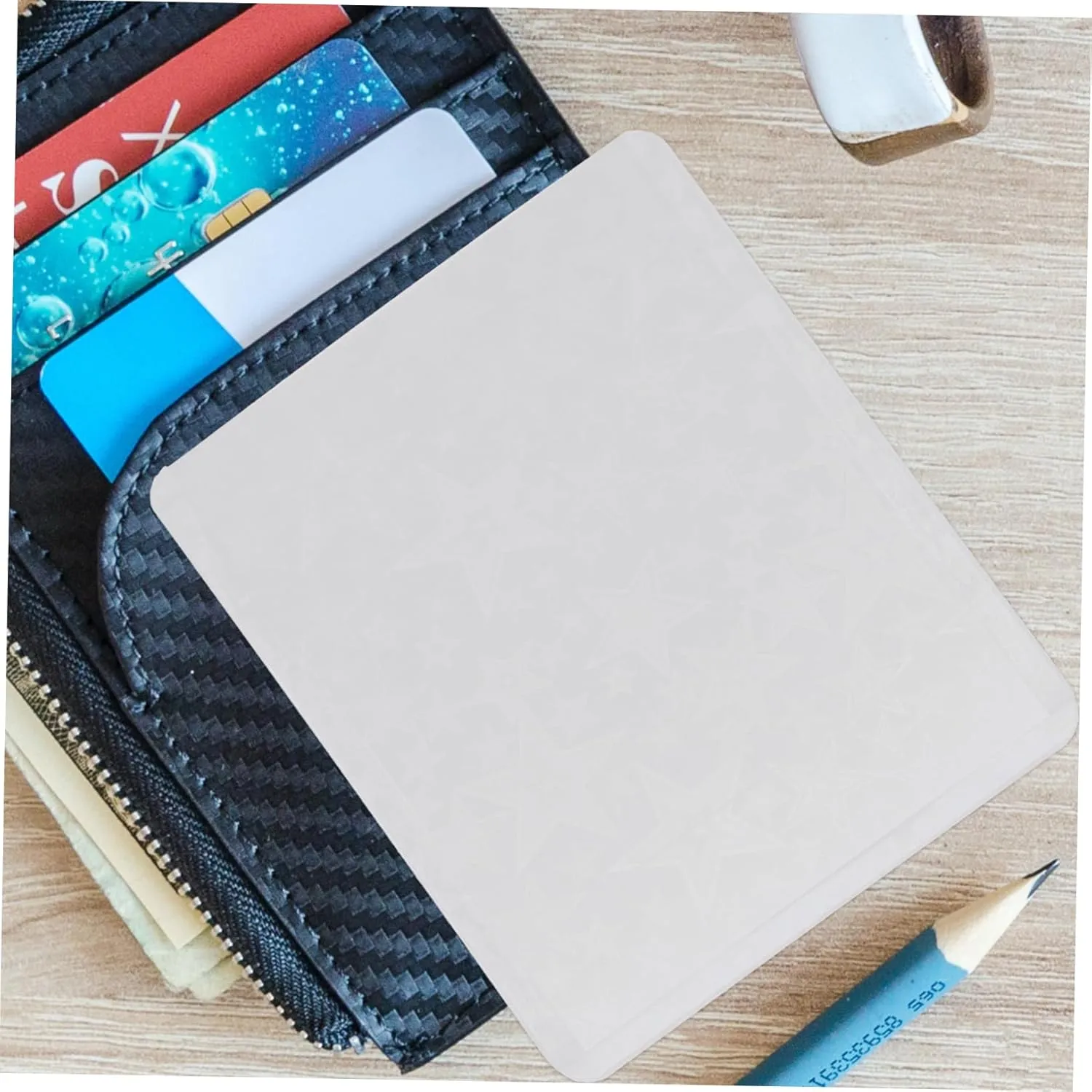 50pcs Transparent Card Sleeves Sturdy Protective Covers for Game Cards Photos Lightweight Compact for Organizing Collectibles