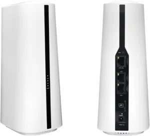 5G CPE Router with SIM Card Slot, 1800Mbps High Speed 2.4G/5.8G Cordless Router CPE Router Modem Dual Band SA NSA for Smarthome Office Indoor, Support 64 Users (US Plug)