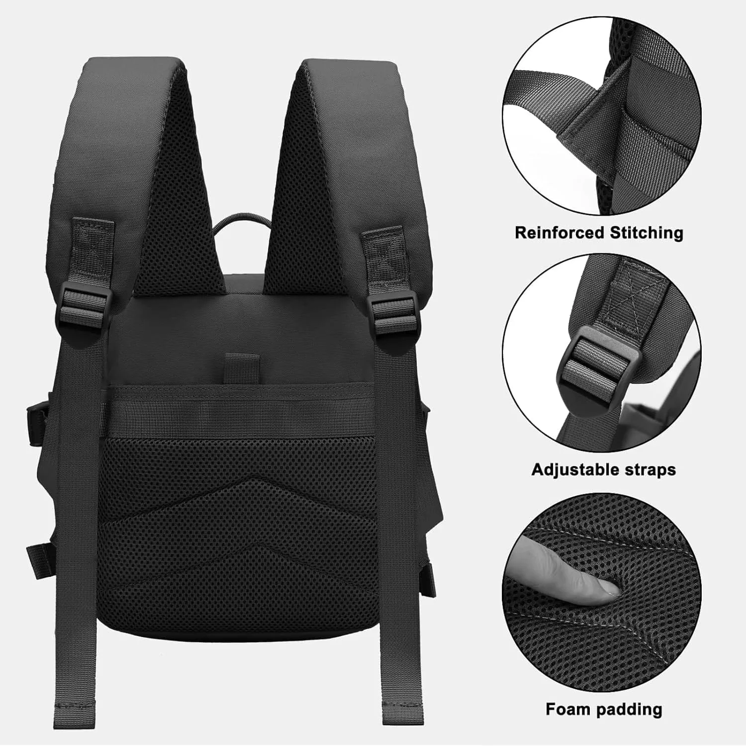9L Mini Tactical Backpack Men Women Small Assault Rucksack Water-proof GYM Hiking Bug Out Bag with molle attachments (CP)