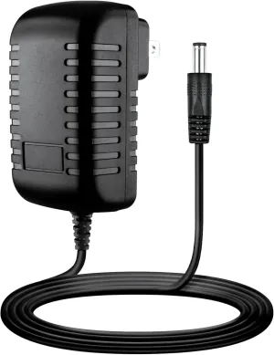 9V AC/DC Adapter Compatible with Magnetic Stripe Card Stripe EasyIDea Reader Encoder Msr609 Msr705 Msr805 Msr900 Msr606 Msr605 Msr206 Msr-9 Msr905 Msr905h Msre206 9VDC Power