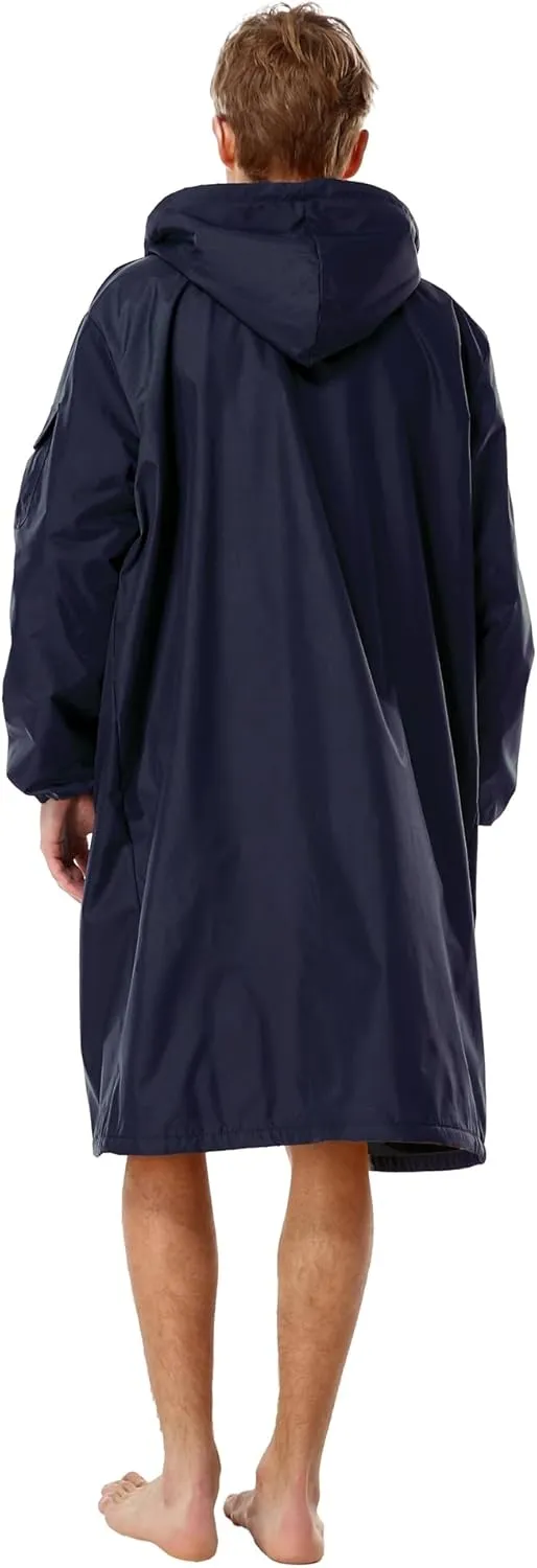 Adoretex New Unisex Swim Team Athletic Waterproof parka, Water Sports Warm Fleece Coat Jacket