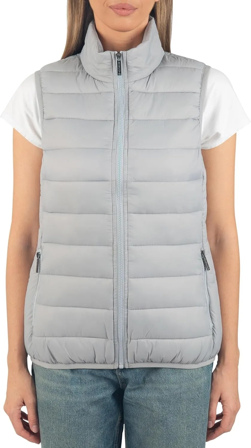Alpine Swiss Jodie Womens Puffer Vest Lightweight Packable Down Alternative Vest Jacket