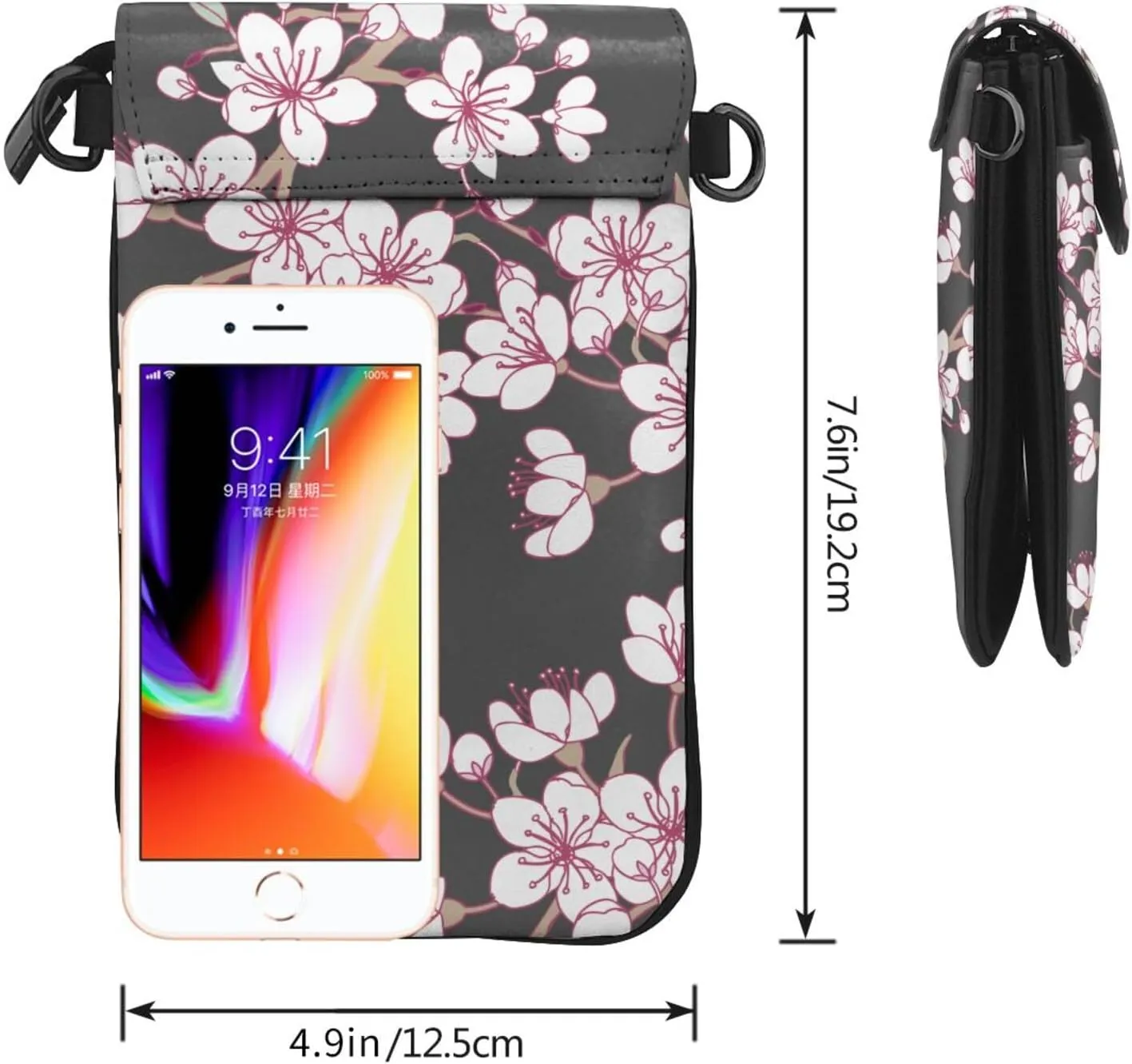 AMRANDOM Small Crossbody Bags for Women Cell Phone Purse Leather Wallet Handbags