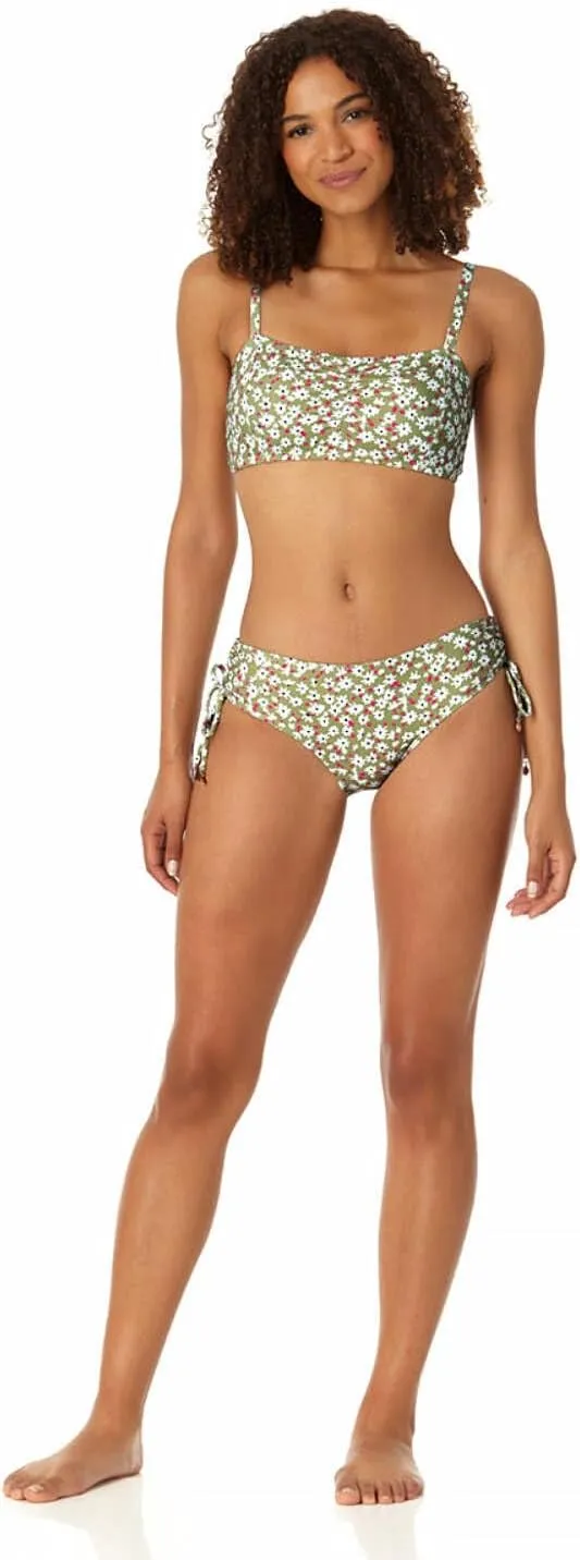 Anne Cole - Women's Center Cinch Bandeau Bikini Swim Top Multi / L