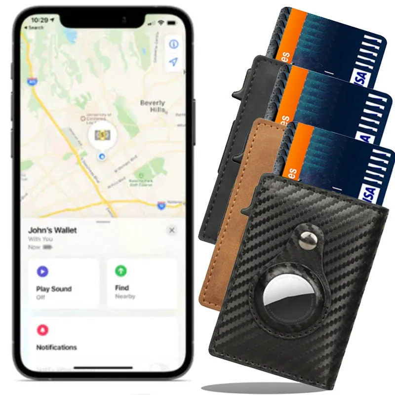 Anti-Lost Multi-Card Slot Credit Card Wallet