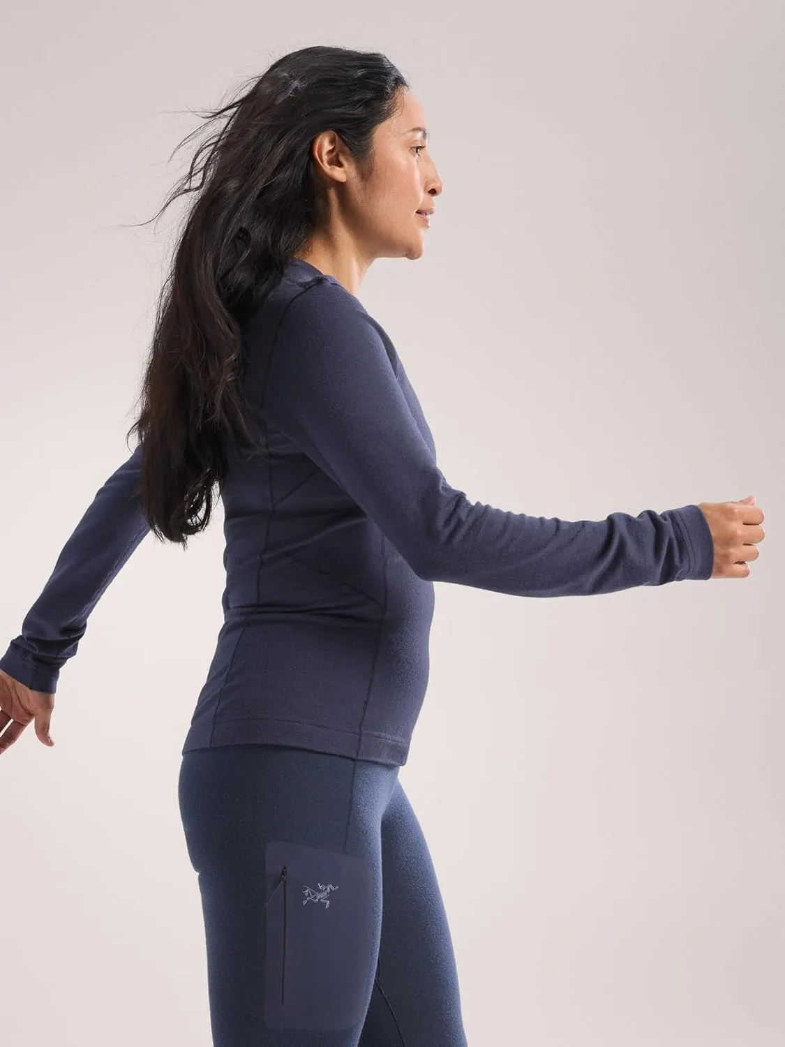 Arc'teryx Satoro Merino Wool Crew Neck LS Women's | Lightweight Merino-Blend Base Layer - Redesign