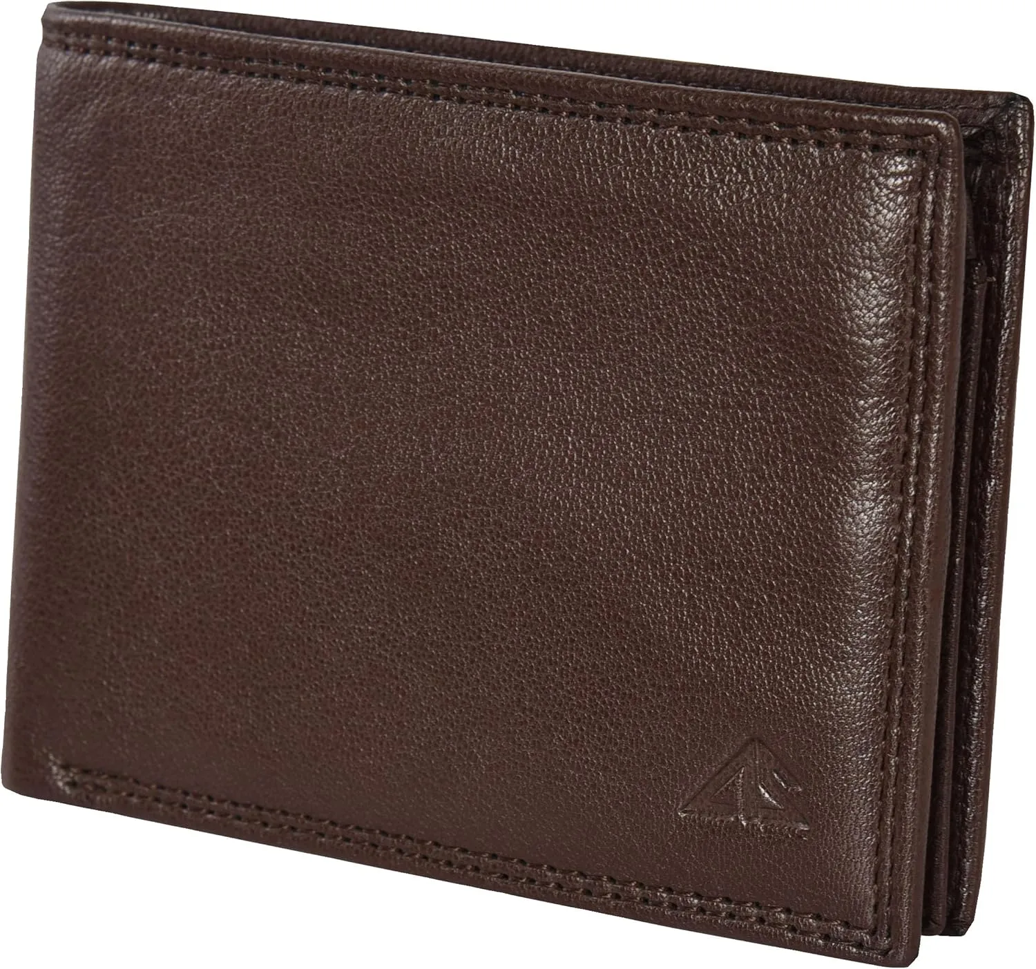 ASAD Genuine Leather Wallet for Men | Slim, Stylish, Genuine Leather Double Stitched RFID Blocking Bifold Stylish | Bifold Wallet With 8 Card Slot | Gift for Him | Brown