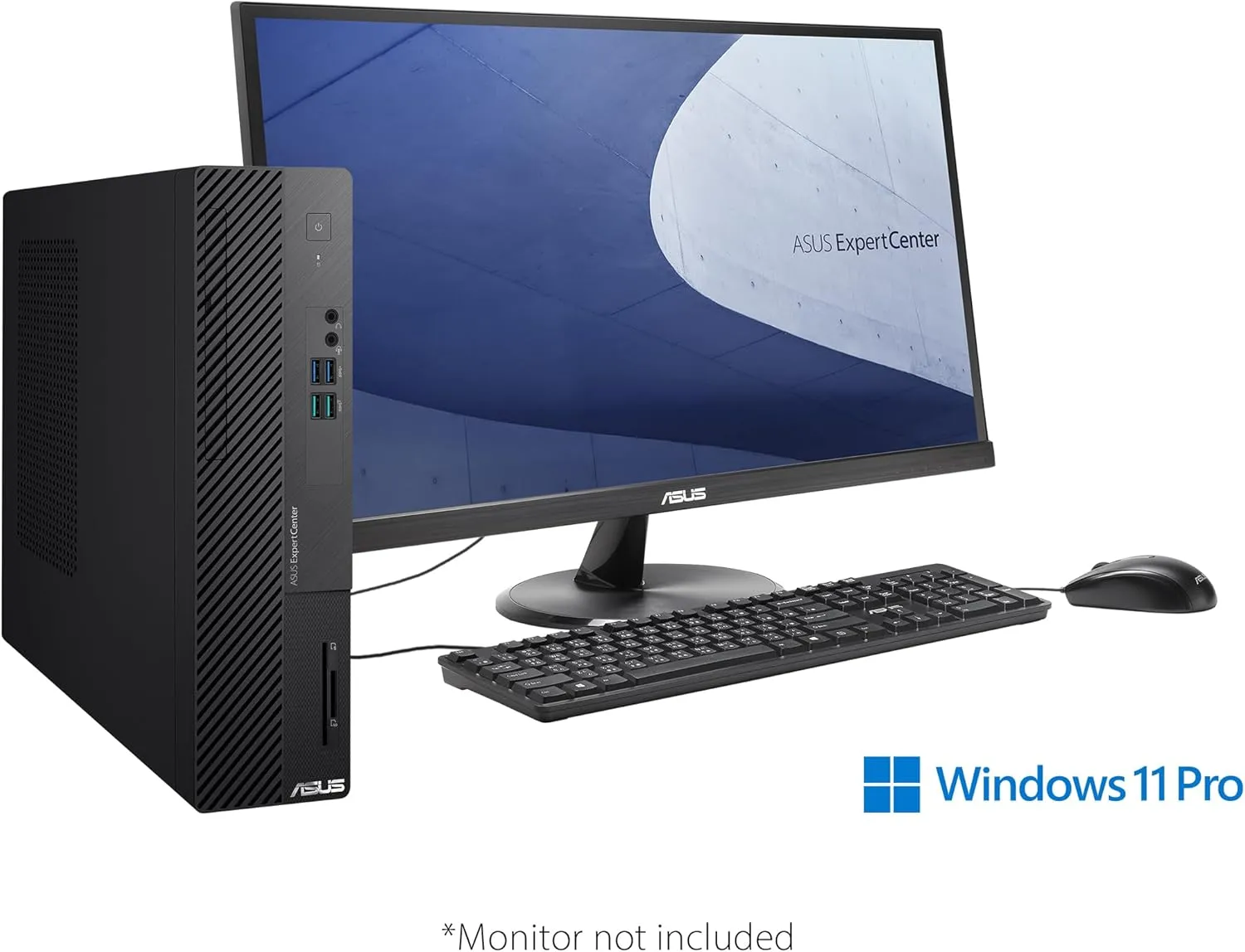 ASUS ExpertCenter D5 Small Form Factor Desktop PC, Intel Core i5-13400, 8GB DDR4 RAM, 512GB PCIe SSD, Windows 11 Pro, Black, D500SE -XS502