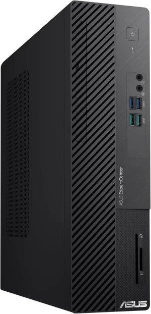 ASUS ExpertCenter D5 Small Form Factor Desktop PC, Intel Core i5-13400, 8GB DDR4 RAM, 512GB PCIe SSD, Windows 11 Pro, Black, D500SE -XS502