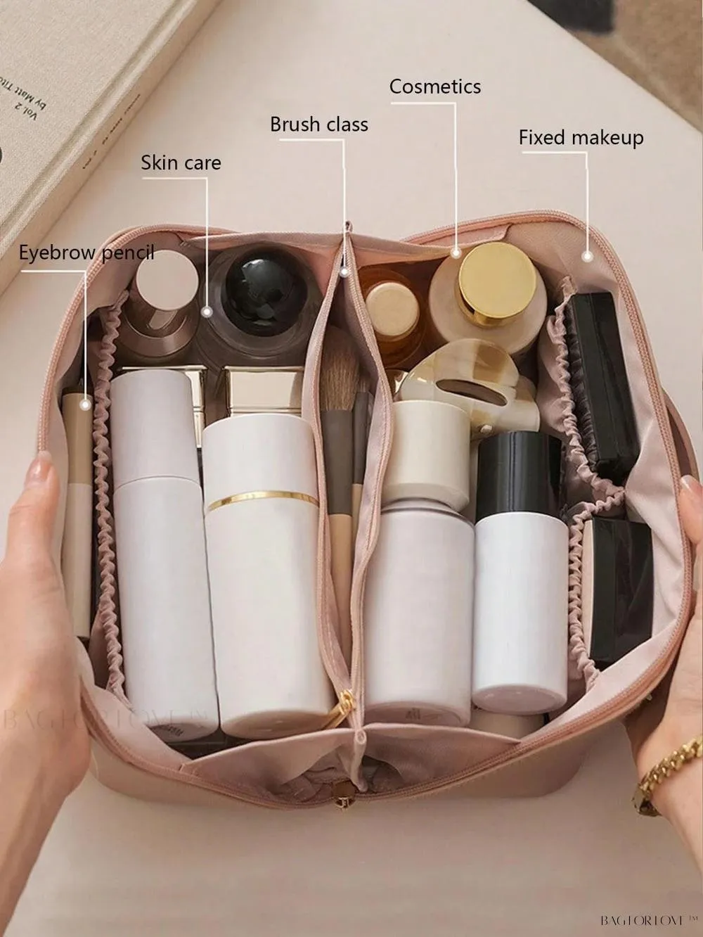 BagForLove - Multifunction Toiletry Kit for Women on-the-go