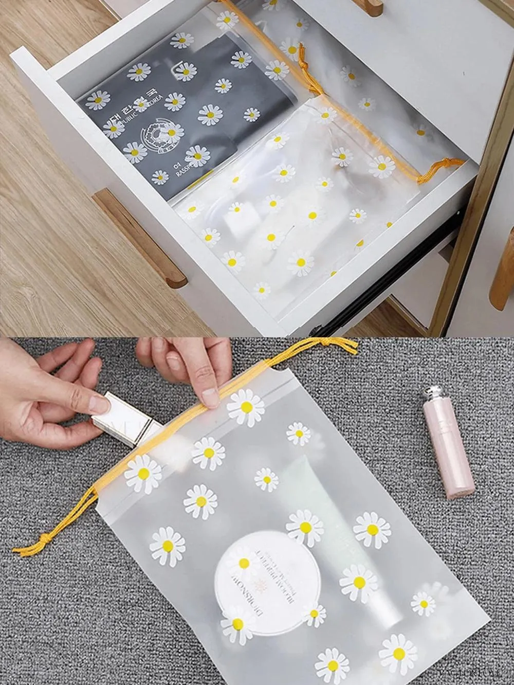 BagForLove - Transparent Waterproof Pouches for Storing Small Items