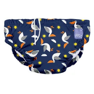 Bambino Mio, Reusable Swim Diaper Baby and Toddler, Pelican Pier, Extra Large (2 Years )