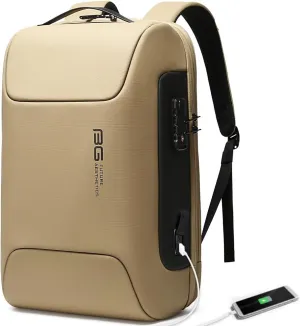 BANGE Business Backpack for Women,Smart Work Backpack with USB C Charging Port for Office Work Airplane Business, Slim Laptop Backpack 15.6 Inch Travel…