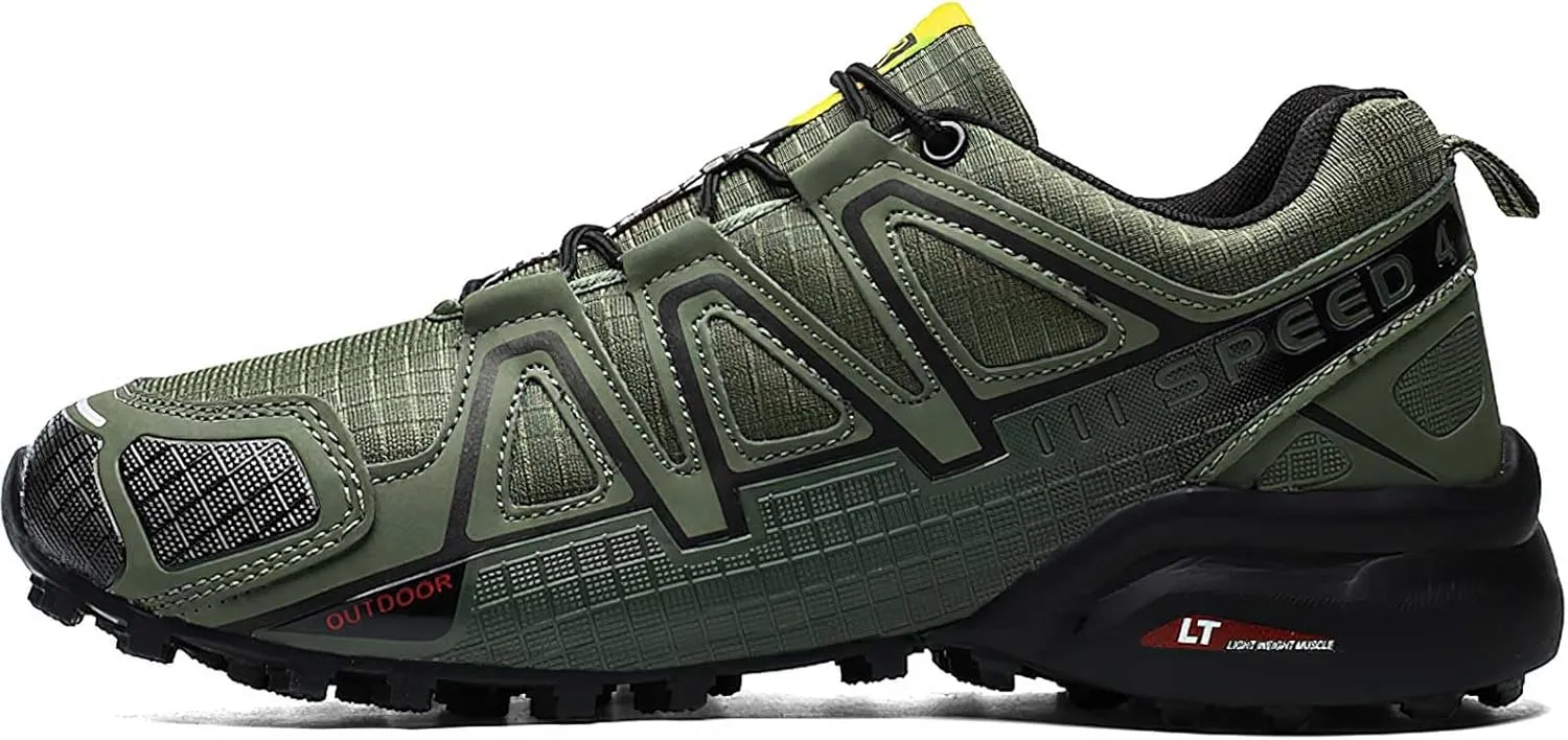 baobeijiadao Hiking Shoe for Men Outdoor Trekking Trail Running Sneaker Waterproof Non Slip Work Shoes