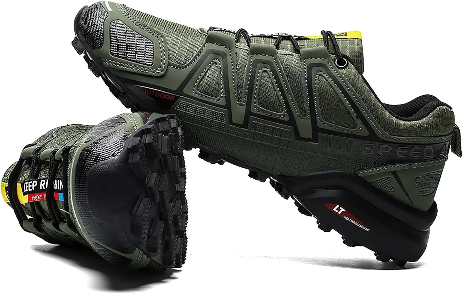 baobeijiadao Hiking Shoe for Men Outdoor Trekking Trail Running Sneaker Waterproof Non Slip Work Shoes