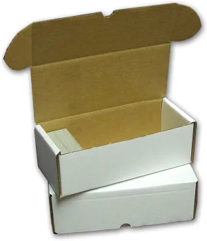 BCW 500 Count Card Storage Box 3 Pack - Collectible Trading Card Organizer
