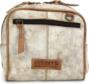 Bed Stu Capture Compact Hobo Handbag for Women - Black Lux, Size S