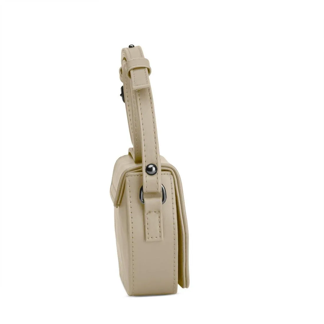 Beige Swag Crossbody Gluey