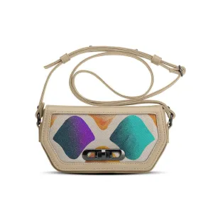 Beige Swag Crossbody Gluey