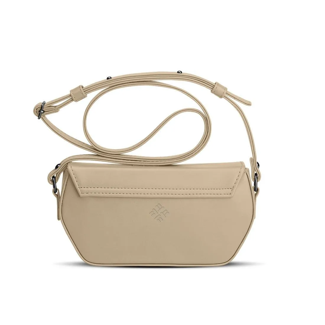 Beige Swag Crossbody Gluey
