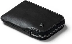 Bellroy Card Pocket (Small Leather Zipper Card Holder Wallet, Holds 4-15 Cards, Coin Pouch, Folded Note Storage)