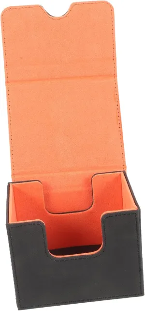 BESPORTBLE Gaming Cards Holder Pu Case for Home Storage Compact Trading Card Box Large Capacity Organizer