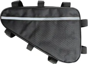 Bike Frame Bag, Electric Cycle Battery Bag Triangle, Battery Bag Triangle is Easy to Install and Release Carefully Crafted with Waterproof Oxford Cloth, Triangle Bike Bag for Lithium Battery