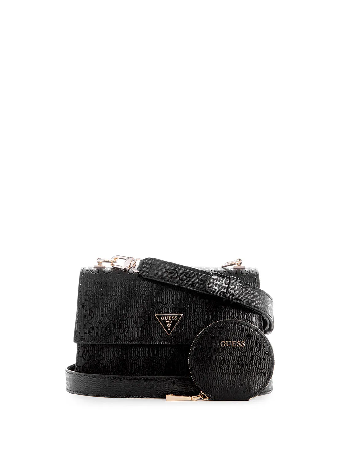 Black Alexie Crossbody Bag