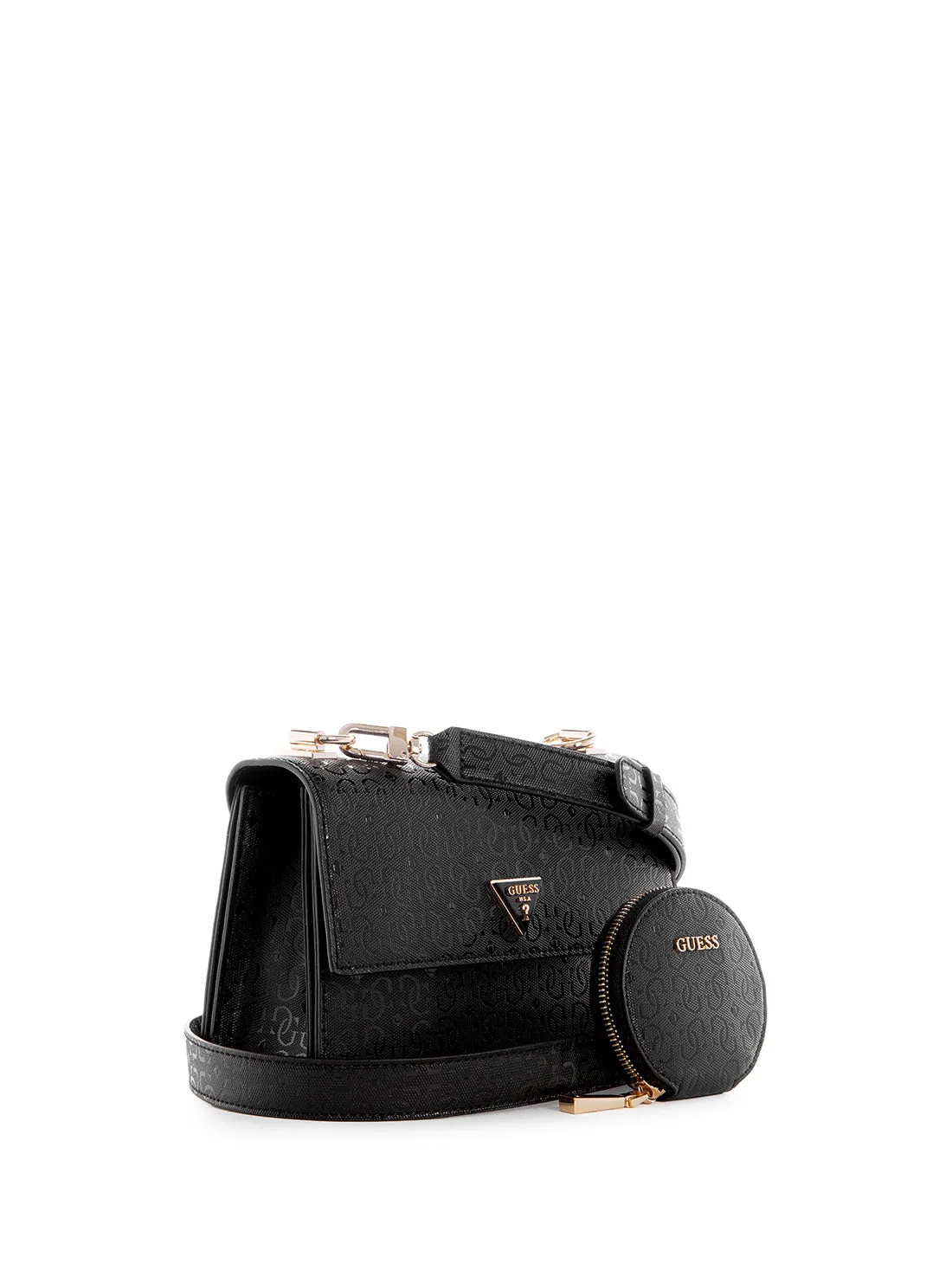 Black Alexie Crossbody Bag