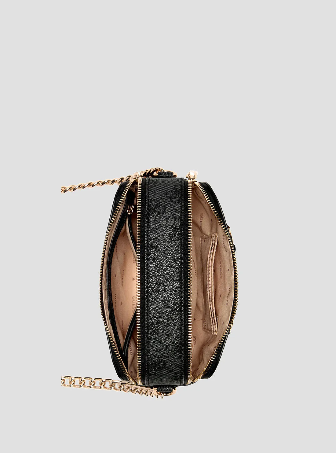 Black Logo Izzy Camera Bag