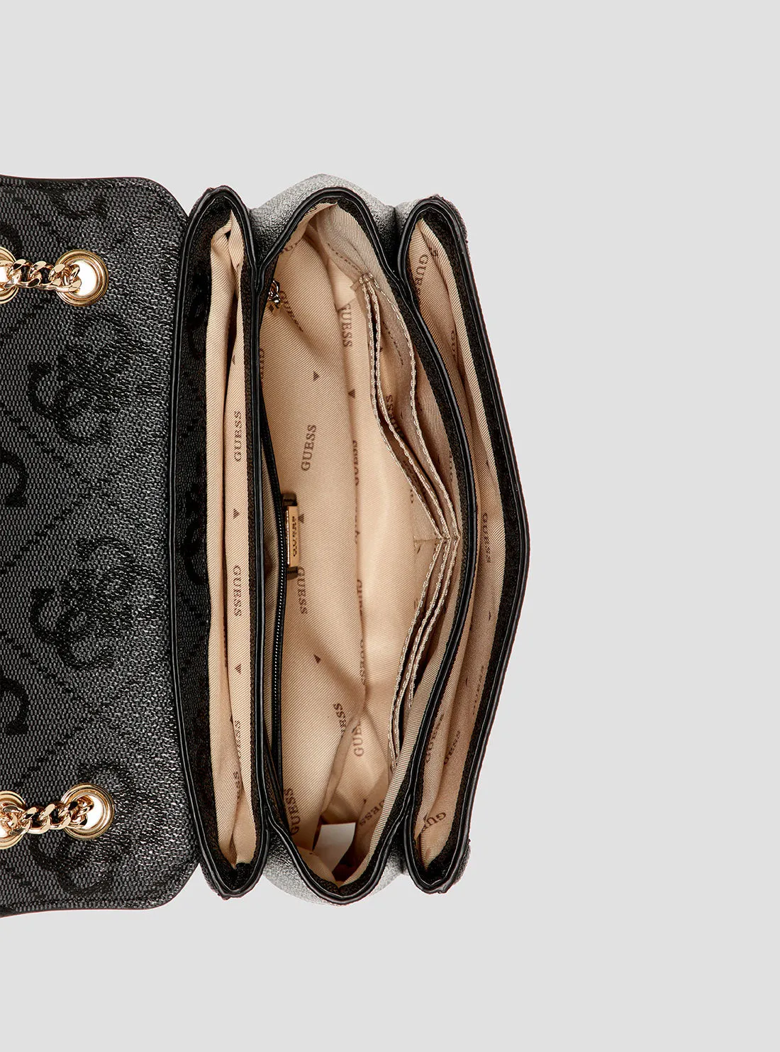 Black Logo Noelle Crossbody Bag