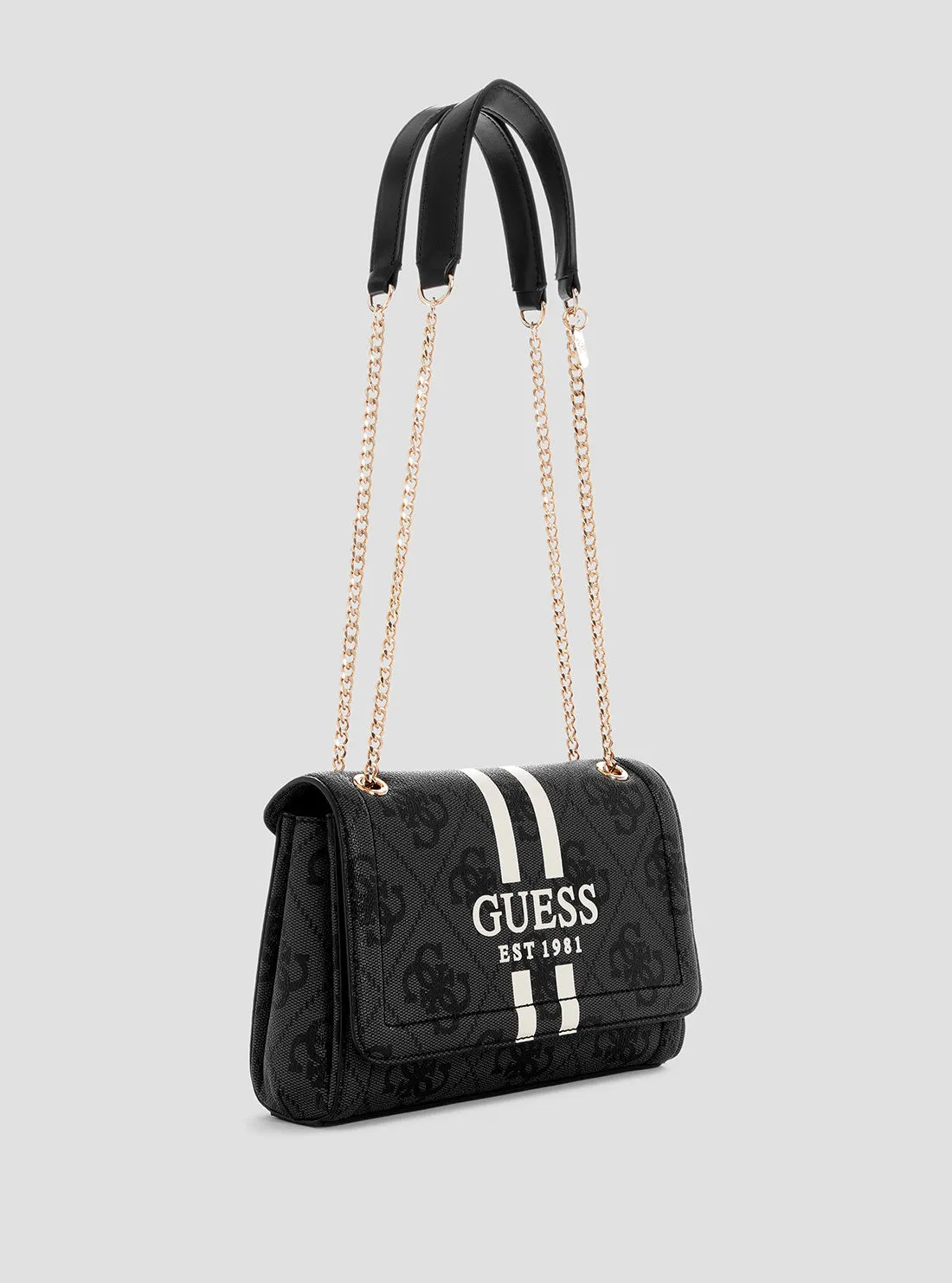 Black Logo Noelle Crossbody Bag