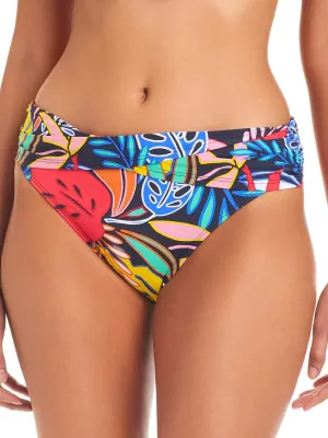Bleu Rod Beattie Color Field Sarong Hipster Bikini Bottom 10, Multi
