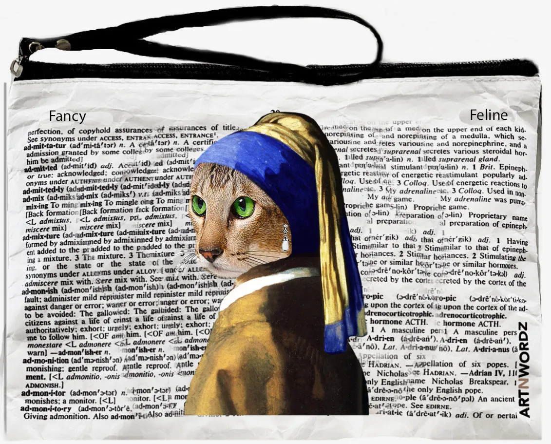 BLUE CAT POUCH