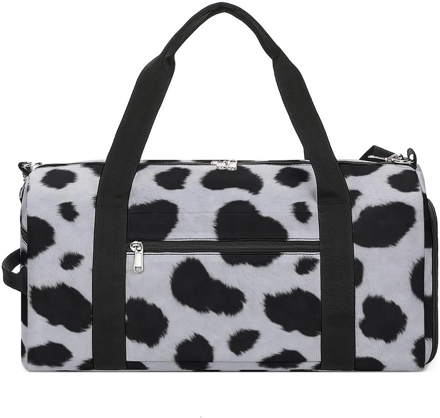 Blue Quaker Parrots Portable Large Capacity Fully Printed Fitness Bag Unisex