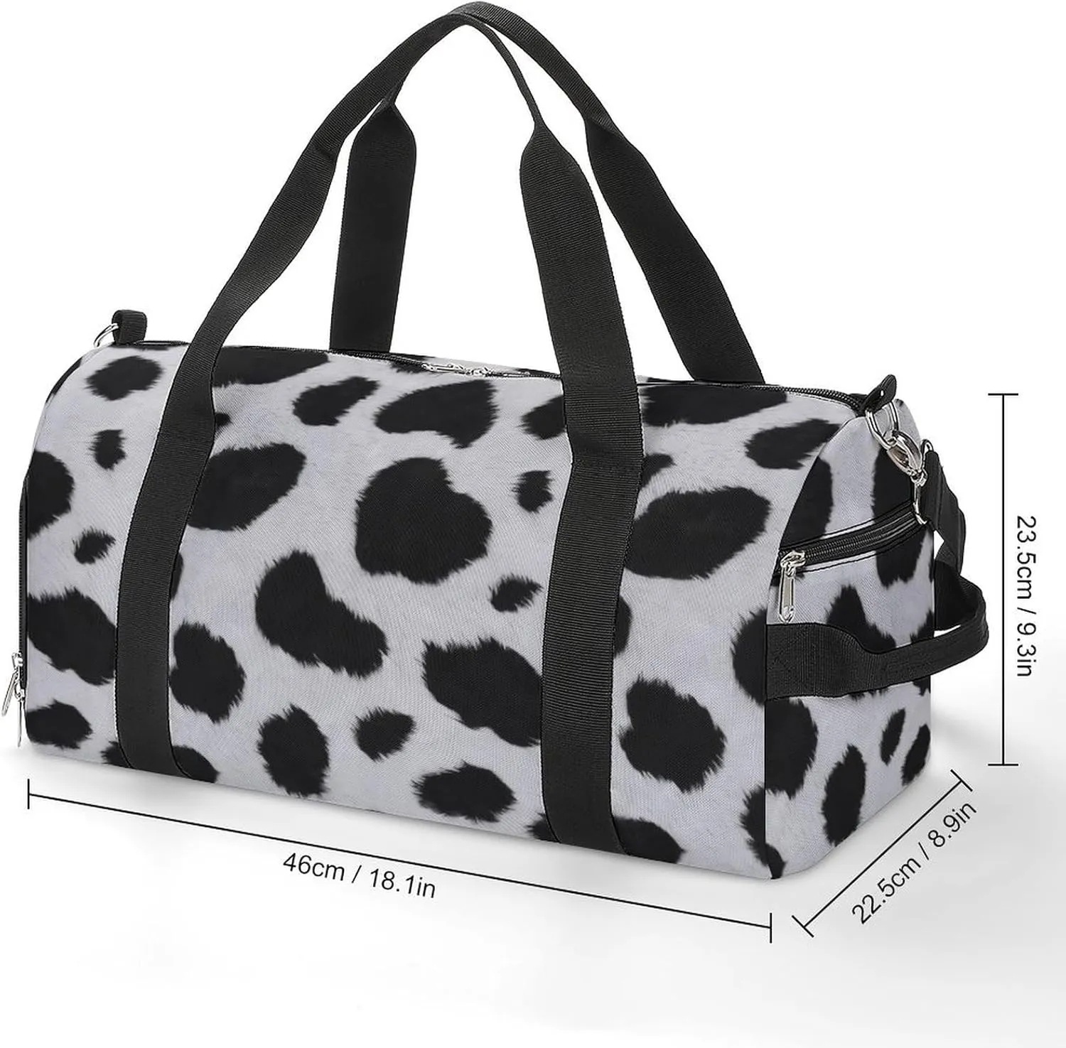 Blue Quaker Parrots Portable Large Capacity Fully Printed Fitness Bag Unisex