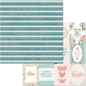 Bo Bunny Time Flies Paper Multi