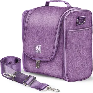 BOACAY Extra Large Hanging Travel Toiletry Bag for Women and Men, Makeup Bag, Bathroom & Shower Organizer Kit for Accessories, Cosmetics, Essentials