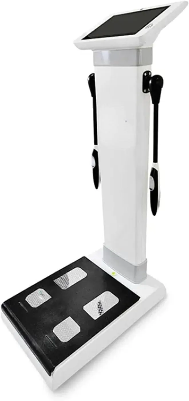 Body Composition Scale 10.1-inch HD Screen Touch Human Fat Composition Body Fat Analyzer BMI Scale with Body Fat 60x40x117cm